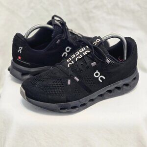On Running Cloudsurfer All Black 3WD10440485 Womens Running Shoes Sz 10